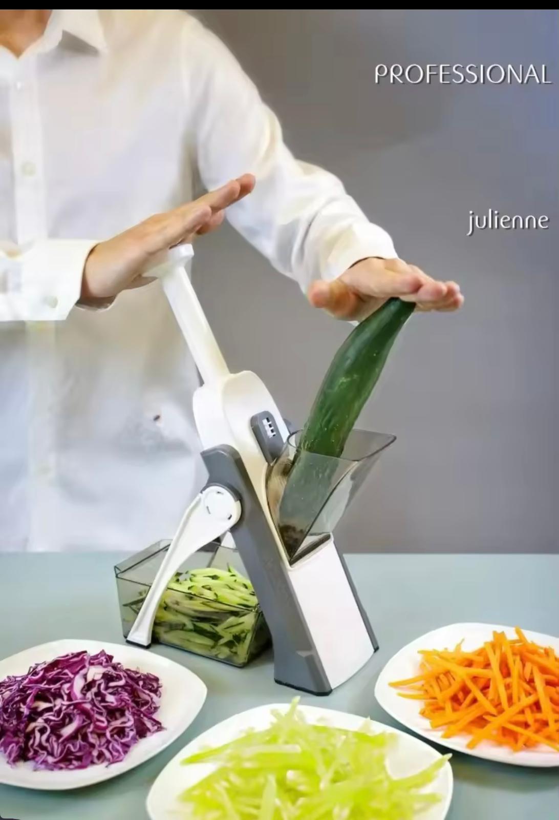 5-in-1 Multifunctional Vegetable Cutter & Slicer | Kitchen Gadgets & Tools