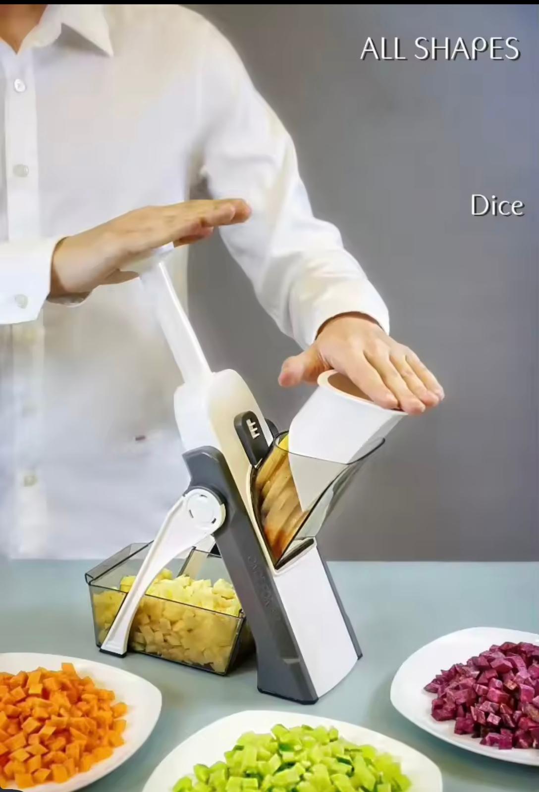 5-in-1 Multifunctional Vegetable Cutter & Slicer | Kitchen Gadgets & Tools