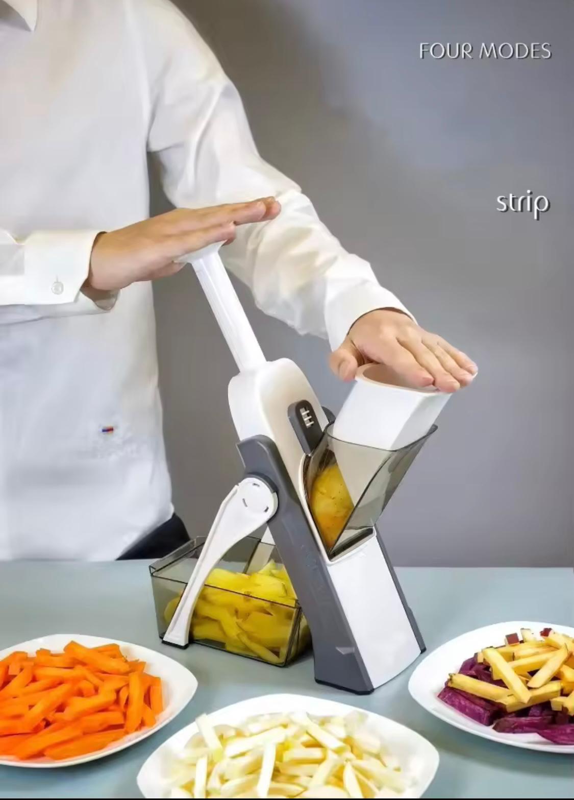 5-in-1 Multifunctional Vegetable Cutter & Slicer | Kitchen Gadgets & Tools