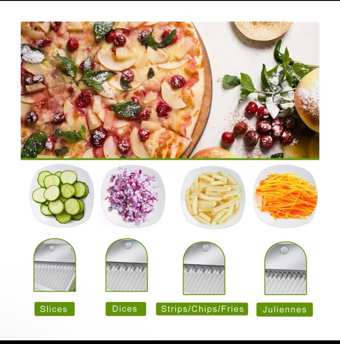 5-in-1 Multifunctional Vegetable Cutter & Slicer | Kitchen Gadgets & Tools