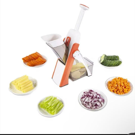 5-in-1 Multifunctional Vegetable Cutter & Slicer | Kitchen Gadgets & Tools