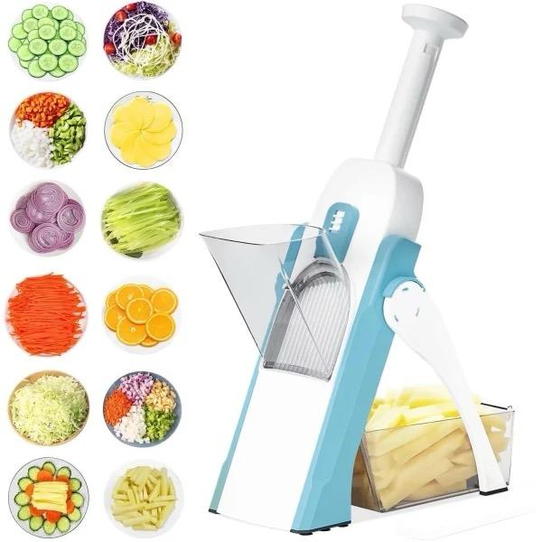 5-in-1 Multifunctional Vegetable Cutter & Slicer | Kitchen Gadgets & Tools