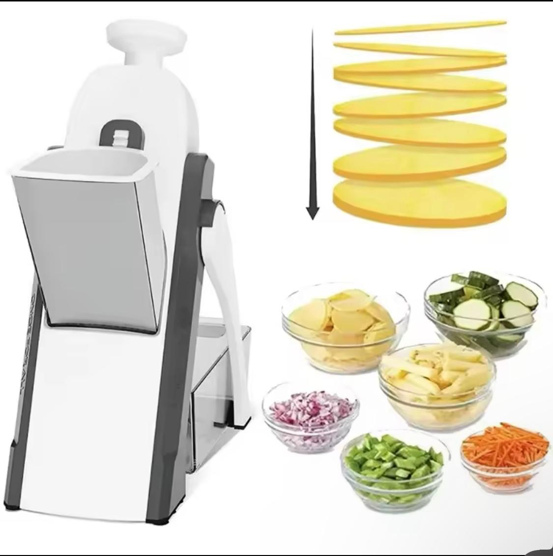 5-in-1 Multifunctional Vegetable Cutter & Slicer | Kitchen Gadgets & Tools