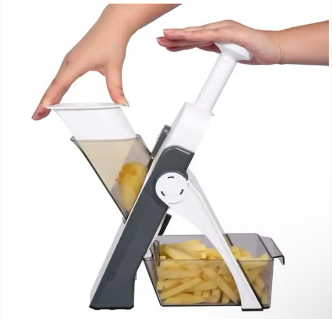 5-in-1 Multifunctional Vegetable Cutter & Slicer | Kitchen Gadgets & Tools